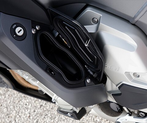 Compartimentos de almacenamiento de la K 1600 GT