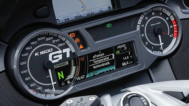 Cuadro de mando de la K 1600 GT