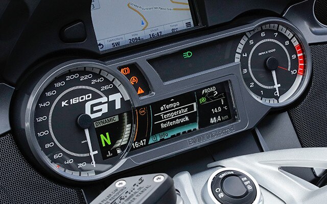 Cuadro de mando de la K 1600 GT